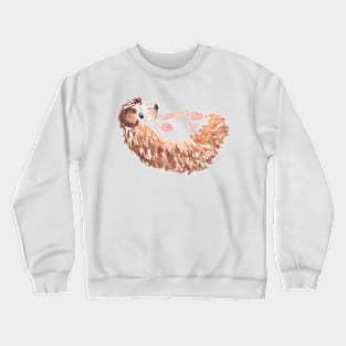 Rolly Polly Hedgehog Crewneck Sweatshirt